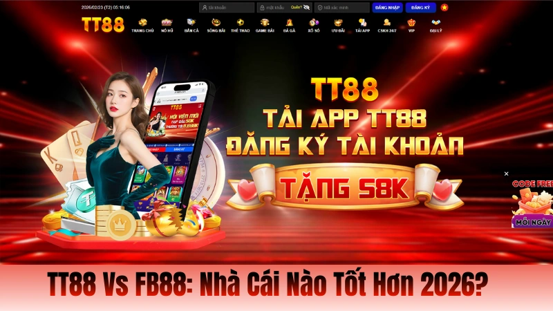 TT88 Vs FB88: Nhà Cái Nào Tốt Hơn 2026?